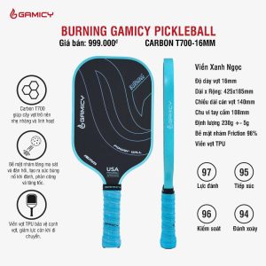 BURNING CAMICY PICKLEBALL
